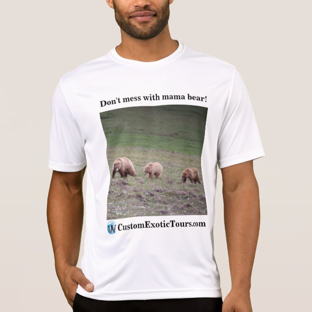 Camiseta Mamãe Urso e Mose no Solto (Frente)