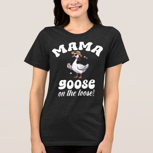 Camiseta Mamãe Vai Ao Bobo Perdido Mãe (Frente)