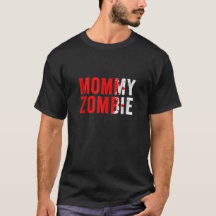 Camiseta Mamãe Zombie Assustadora Criatura Morta Inmorta Fo