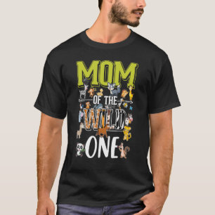 Camiseta Mamãe Zoo Birthday Trip