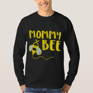 Camiseta Mamães Abelhas Correspondendo Abelhas Mamãe Mulher