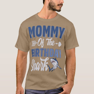Camiseta Mamães Da Fama De Aniversário Do Garoto-Tubarão-Vi