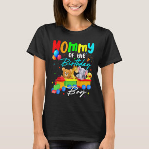 Camiseta Mamães Da Família Safari Ani De Comboios De Aniver