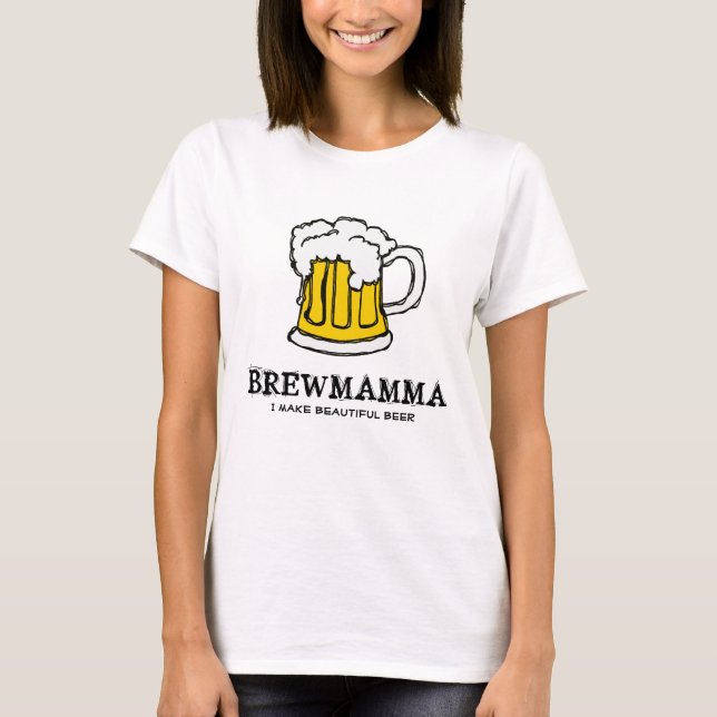 Camiseta Mamães da fermentação (Frente)