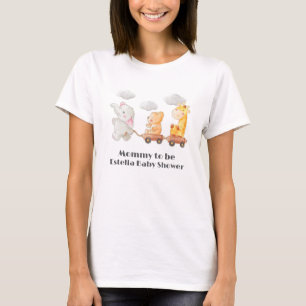 Camiseta Mamães De Animais De Floresta Cuja Carne Seja Chá