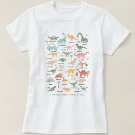 Camiseta Mamães De Dinossauro A Serem