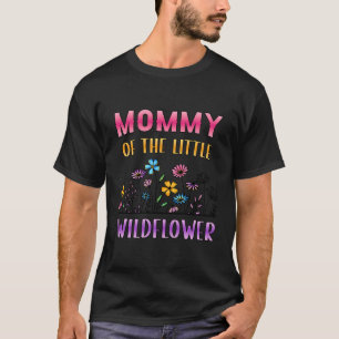 Camiseta Mamães Do Pequeno Partido De Flor Selvagem Deco Wi