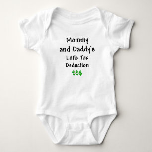 Camiseta Mamães e Daddys pouca dedução fiscal