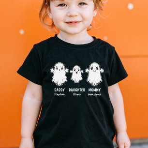 Camiseta Mamães Filhas E Família Fantasma Pai 3