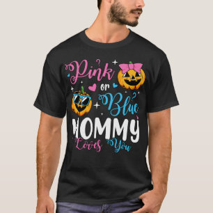 Camiseta Mamães Rosa Ou Azul Te Ama Homens Bebês