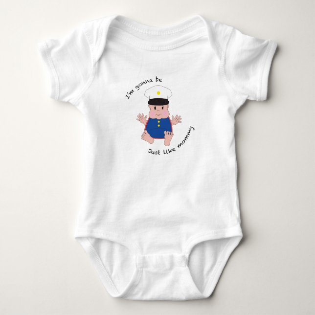 Camiseta Mamães soldadas - vestimenta (Frente)