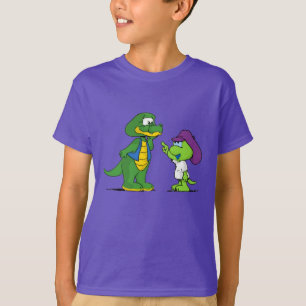 Camiseta MAMAMACANZ   Alligador Verde & Chameleon