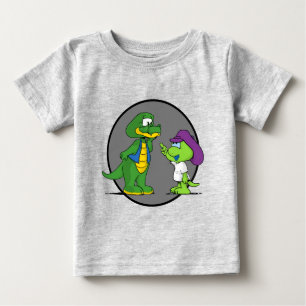 Camiseta MAMAMACANZ Alligador Verde & Chameleon