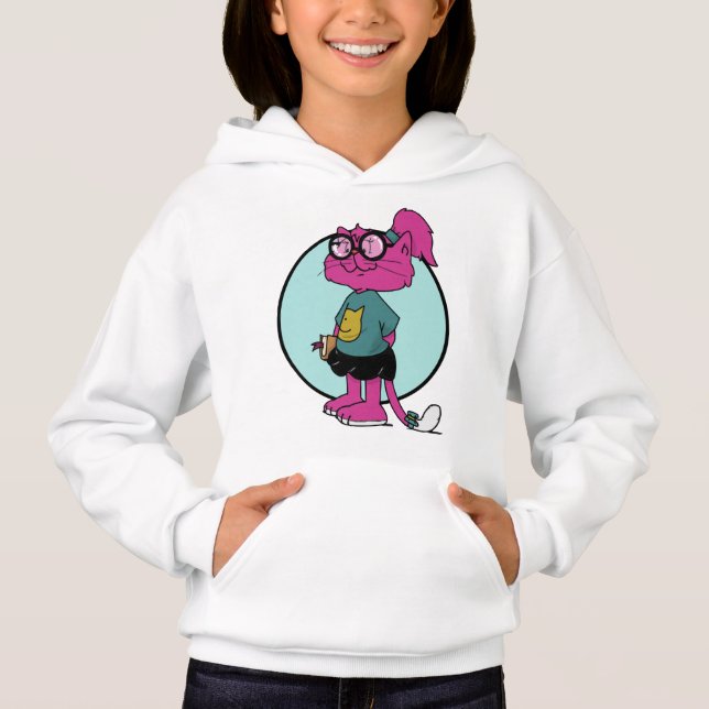 Camiseta MAMAMACANZ | Gato Rosa (Frente)