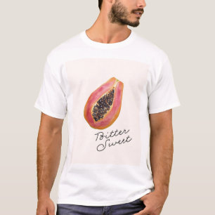 Camiseta Mamão ; Amargo & Doce