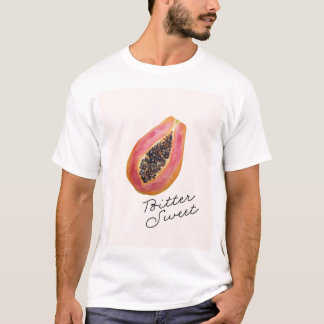 Camiseta Mamão ; Amargo & Doce