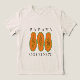 Camiseta Mamão Suculento Coco