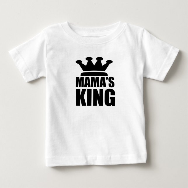 Camiseta Mamas baby rei (Frente)