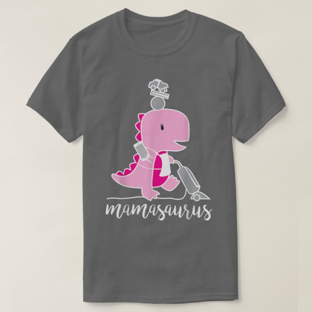 Camiseta Mamasauro T Multitarefa Maven, Mãe Mãe (Frente do Design)