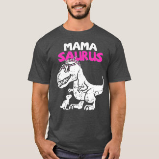 Camiseta Mamasauro T Rex Dinossaur Mama Saurus Família Moth