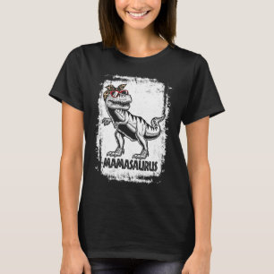 Camiseta Mamasauro T Rex Dinossauro Mãe Aniversário Mama T-