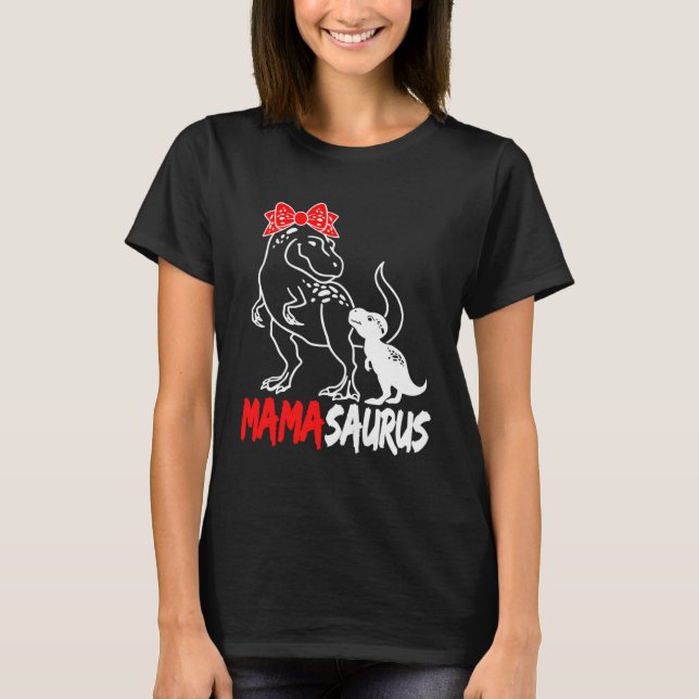 Camiseta Mamasaurus Mama Rex Dinosaur Mother s Day (Frente)