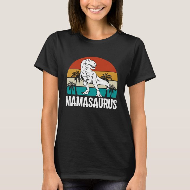 Camiseta Mamasaurus Rex Dinosaur Mama Saurus Mothers Day Wo (Frente)