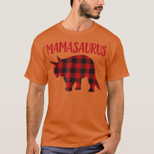 Camiseta Mamasaurus Xadrez riceratops