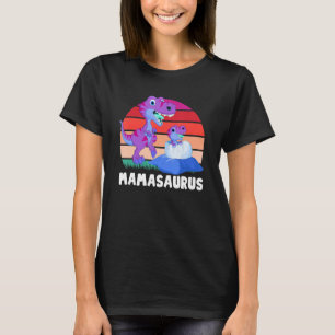 Camiseta Mamassauro - Vintage Mama T-rex Avó Dino Mothe