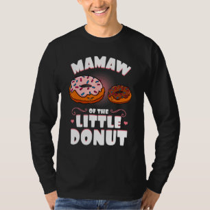Camiseta Mamaw Do Pequeno Gênero Da Rosquinha Reveal Baby S