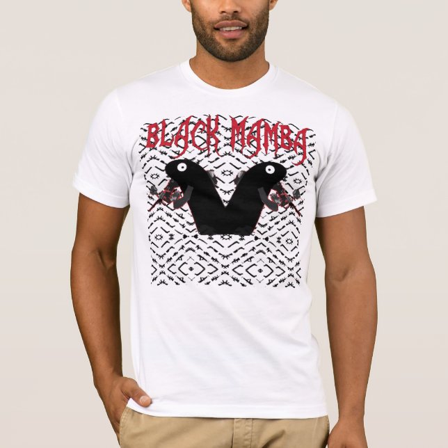 Camiseta Mamba preta (Frente)