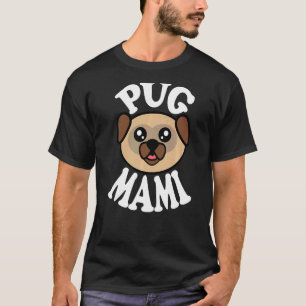 Camiseta Mami Pug Fofo