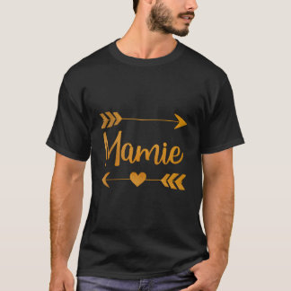 Camiseta Mamie Personalizado Nome Engraçado Aniversário Per