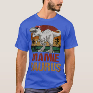 Camiseta Mamiesaurus T Rex Dinossaur Mamie Saurus Vintage