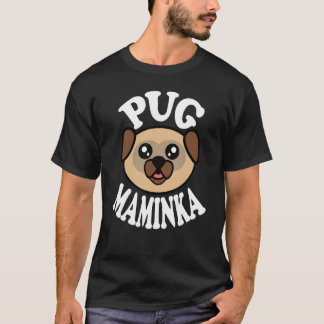 Camiseta Maminka Pug Fofa