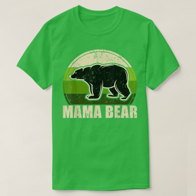 Camiseta mamma bear shirt, mama bear shirt for womens  (Frente do Design)