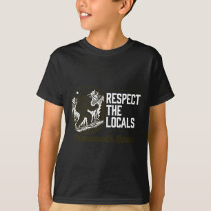 Camiseta Mammoth Cave Respeite Os Locais Hiking Bigfoot Sas
