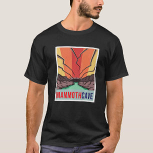Camiseta Mammoth Cave Retro National Park Souvenir Kentucky