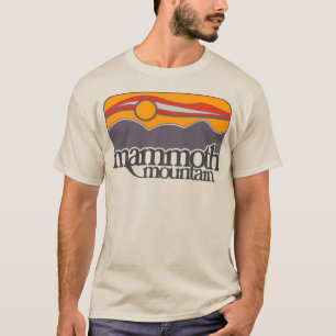Camiseta Mammoth Mountain Retro Estilo 70s/80s Sunset
