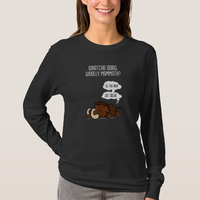 Camiseta Mammut pré-histórico 1 (Frente)