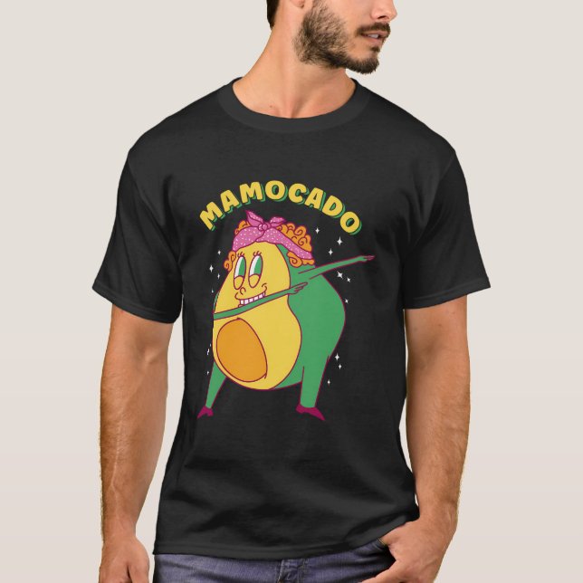 Camiseta Mamocado Nacho Problema do Partido Mexicano Avocad (Frente)