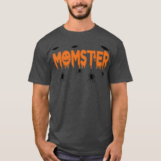 Camiseta Mamster Mãe Mamãe Monstro E Engraçado Impulso Mãe
