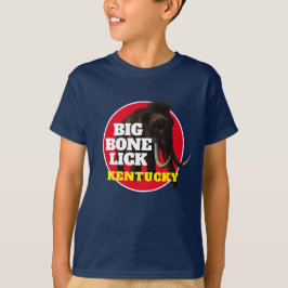 Camiseta Mamute e Big Bone Lick Kentucky