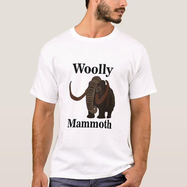 Camiseta Mamute Lanoso  (Frente)