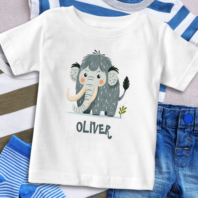 Camiseta Mamute Personalizado Fofo (Criador carregado)