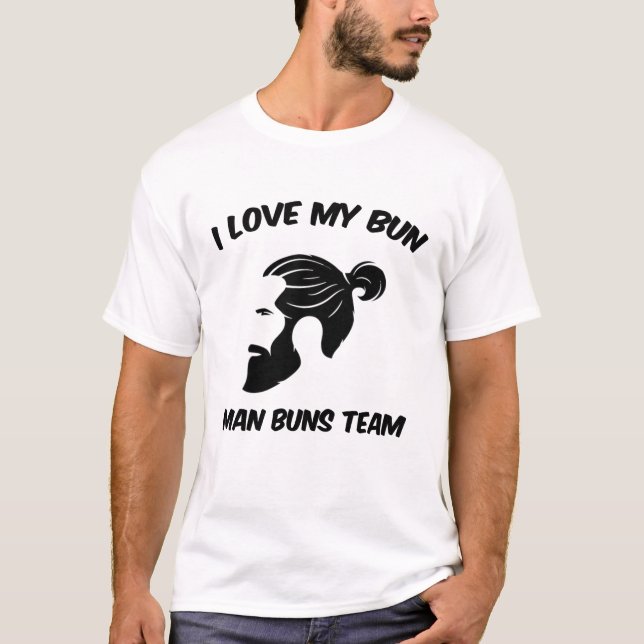 Camiseta Man Buns Team (Frente)