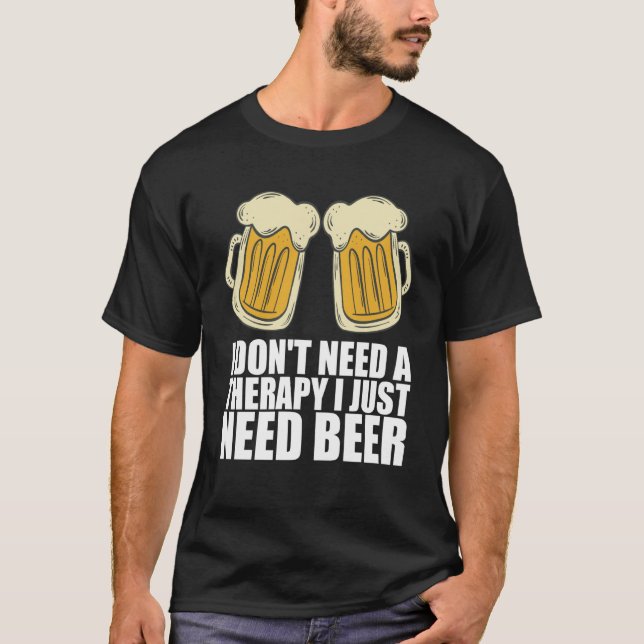 Camiseta Man cave Craft beer Drunken (Frente)