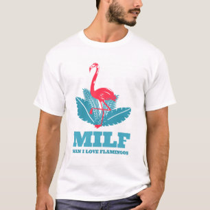 Camiseta Man I Love Flamingos