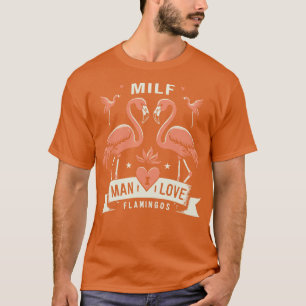 Camiseta Man I Love Flamingos 1