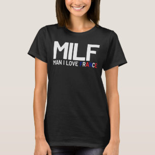 Camiseta Man I Love France Adult Humor Piada França